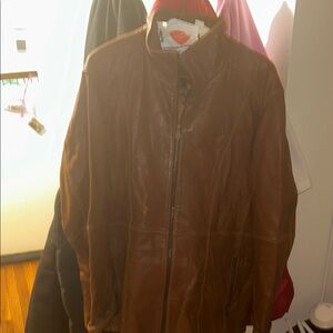 Men's Brown Leather Jacket